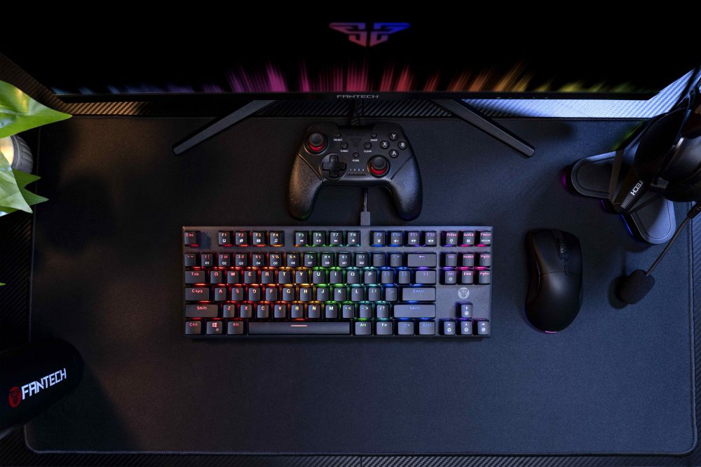 FANTECH MAXFIT87 MK856 RGB MECHANICAL KEYBOARD FANTECH MAXFIT87 MK856 RGB MECHANICAL KEYBOARD